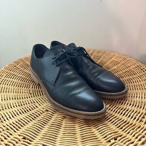 Everlane Black Leather Modern Oxford | size 9.5 women’s